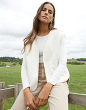 Load image into Gallery viewer, Women's Cream Reversible Fleece Borg Gilet

